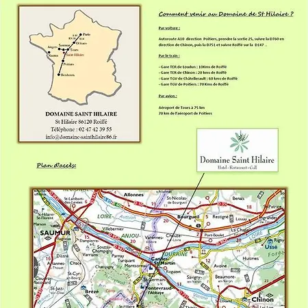 Domaine De Hotel Roiffé